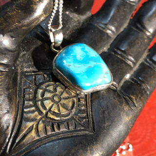 新品:【レアターコイズ】ターコイズペンダントヘッド