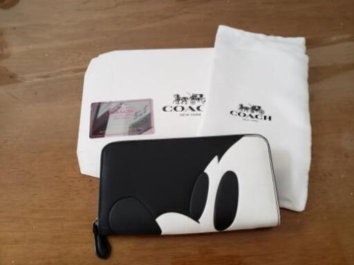 COACHミッキーコラボ長財布(値下げしました)