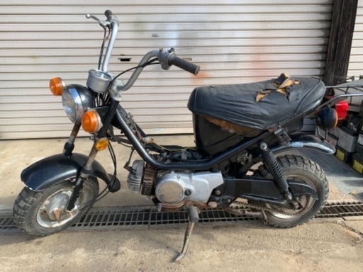 ヤマハ 1974 LB50 チャッピー 旧車 不動 日立南太田IC 輸出モデルを国内に
