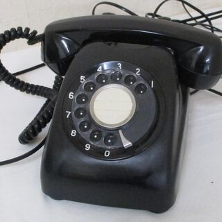 黒電話　インテリア　電話　レトロ　GA0003 