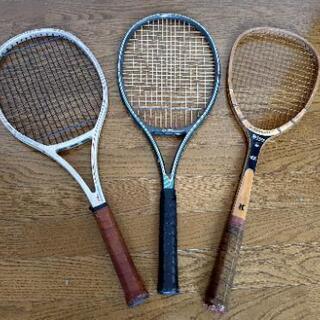 【ネット決済】■テニスラケット3本 練習用■
