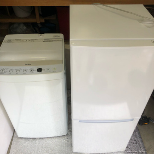 値下げ‼️配送込み16000円‼️冷蔵庫、洗濯機セット2019年製‼️