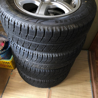 アルミ付きスタッドレスタイヤ 195/65/Ｒ154本セット
