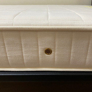 【定価10万円】跳ね上げベット　収納タイプ　シングル　ダークブラウン　マットレス付