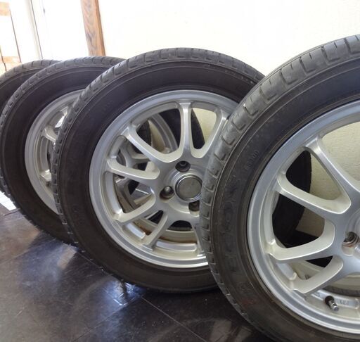 ◇タイヤ・アルミ4本セット/ヨコハマ・エコス・195/50R15◇山