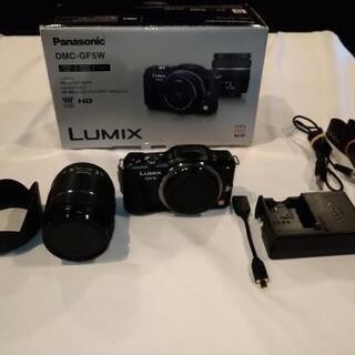 美品！Panasonic ミラーレス一眼レフカメラ DMC-GF5W 