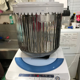 A2061☆分解清掃済み☆シャープ2015年製5.5kg洗濯機