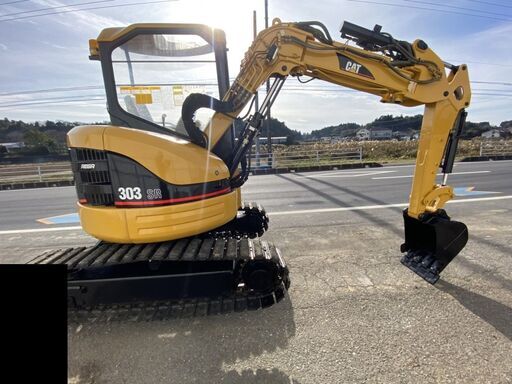 CAT　303SR　ミニ油圧ショベル　ユンボ　バックホー　建設機械