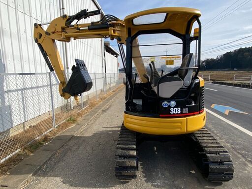 CAT　303SR　ミニ油圧ショベル　ユンボ　バックホー　建設機械