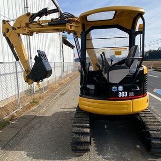 CAT 303SR ミニ油圧ショベル ユンボ バックホー 建設機械 ...