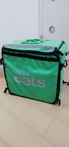 Uber EATSバッグと雨カバー (たかたか) 蕨の靴/バッグの中古あげます 