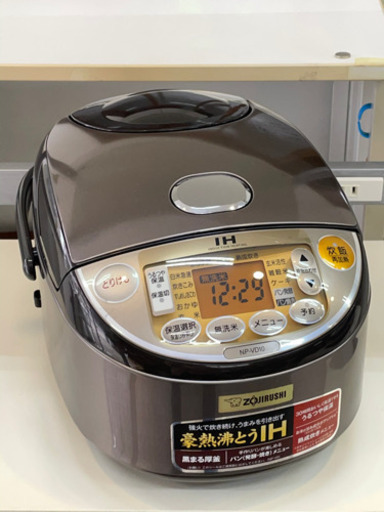 【購入者決定】ZOJIRUSHI IH炊飯ジャー NP-VD10