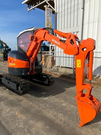日立建機 EX20UR-3 2tクラス 小旋回 倍速あり 全塗装済み ミニショベル ミニ油圧ショベル ミニバックホー ユンボ　建設機械