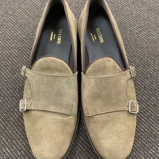 新品同様】BELSIRE モンクストラップ 革靴 26cm