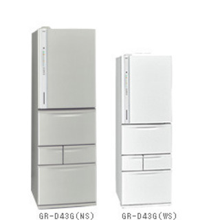 TOSHIBA GR-D43G(NS) 東芝ノンフロン冷凍冷蔵庫 2011年製