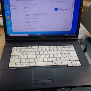 中古FMV　LIFEBOOK A572/F　15.6ｲﾝﾁ液晶　...