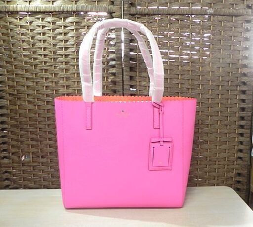 ケイトスペード KATE SPADE トートバッグ ピンク PXRU6406 レザー CAPE DRIVE HALLIE レディース かばん A4可 ☆ PayPay(ペイペイ)決済可能 ☆ 札幌市 白石区 東札幌 ☆ アウトレットモノハウス