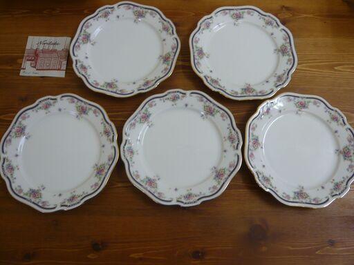 ノリタケ食器ケーキ皿5枚セット テンダァ 金剛の食器 コーヒー ティー の中古あげます 譲ります ジモティーで不用品の処分