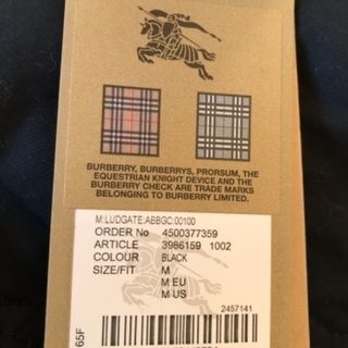 【商談中】Burberry バーバリー　キルティングジャケット