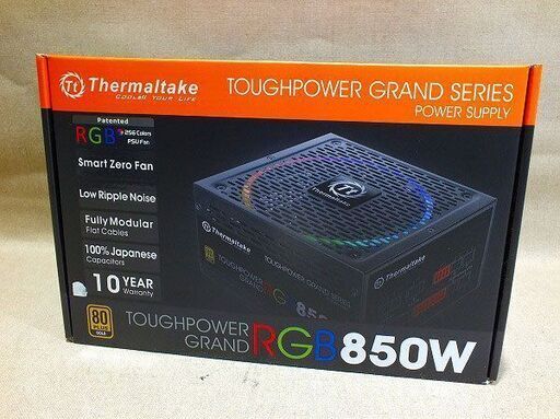 【苫小牧バナナ】開封未使用品 THERMALTAKE/サーマルテイク 電源ユニット POWER SUPPLY 850W PS-TPG-0850FPCGJP-R♪