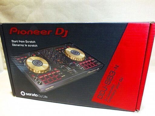 【苫小牧バナナ】Pioneer/パイオニア パフォーマンス用 Serato DJ Lite対応 2ch DJコントローラー DDJ-SB3-N 動作確認済み♪