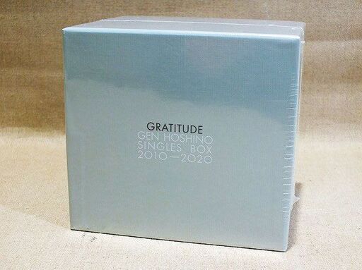 【苫小牧バナナ】新品未開封 ビクター/VICTOR 星野源 Gen Hoshino Singles Box GRATITUDE(12CD+11DVD) 10周年記念♪