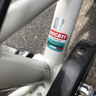 子供用自転車 希少 キッズ自転車 DUCATI ビアンキコラボ 補助輪付き 12 