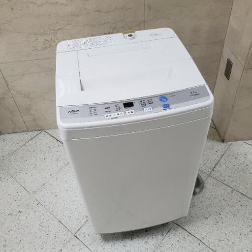 ■配送・設置可■2016年製 AQUA アクア 4.5kg 全自動洗濯機 AQW-S45D