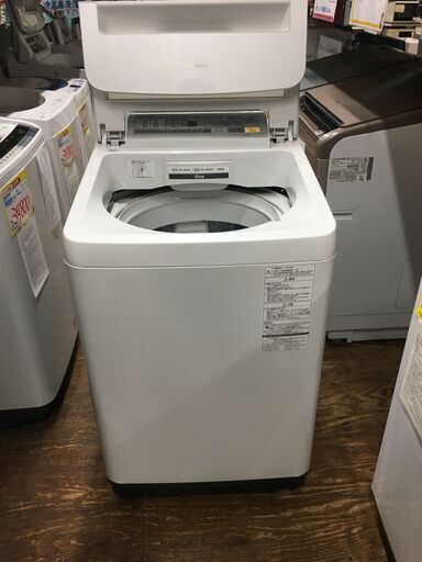 H045　Panasonic 洗濯容量8.0kg洗濯機　NA-FA80H3