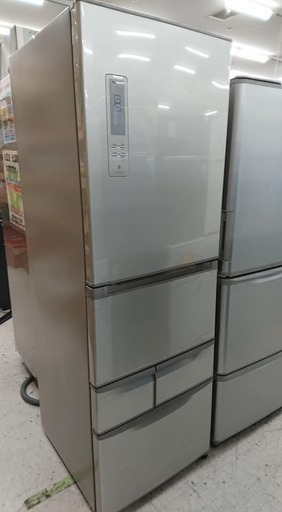 【クリーニング済】東芝427L　5ドア冷凍冷蔵庫「GR-E43G」（2012年製）