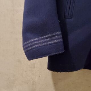 MARINE UNIFORM/ダッフルコート/L/ウール/NVY【メンズウェア】
