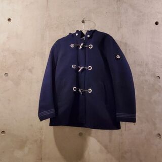 MARINE UNIFORM/ダッフルコート/L/ウール/NVY【メンズウェア】