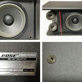 BOSE 301-AV TM MONITOR PART 1 LEFT ボーズ スピーカー