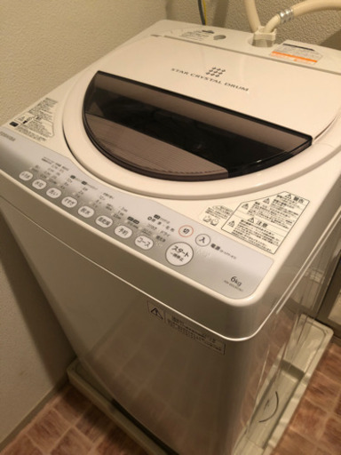 TOSHIBA洗濯機　6kg 2014年製