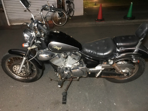 ヤマハ　ビラーゴ250 3DM 実働車アメリカン（仕上げベースor部品取り用・書類付）写真アリ ヤマハ ビラーゴ250 3DM 実働車アメリカン（仕上げベースor部品取り用
