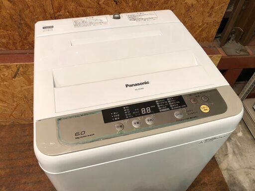【管理KRS275】Panasonic 2015年 NA-F60B8 6.0kg 洗濯機