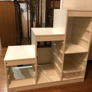 IKEA　おもちゃ収納　TROFAST　白色