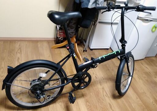 折り畳み式 自転車 シマノ６段変速 美品 20インチ