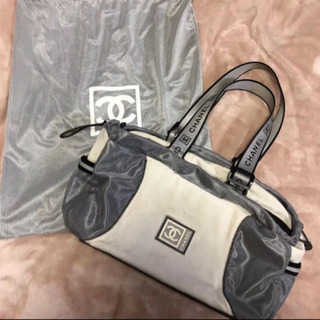 CHANEL／シャネル スポーツ ボストンバッグ 保存袋 カードあり