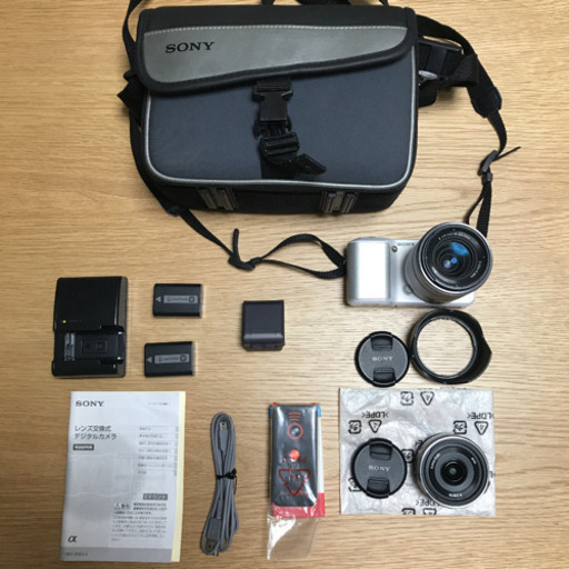 【中古】デジタル一眼レフカメラ　SONY NEX-3