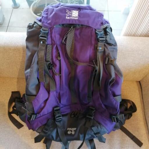 カリマーの登山用ザック クーガー 40 55 Ken 白金高輪のその他の中古あげます 譲ります ジモティーで不用品の処分