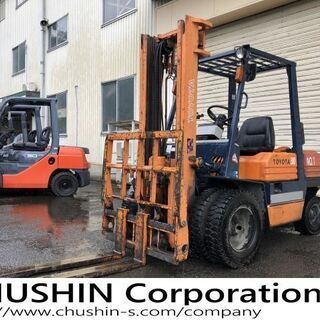 動画有　3トン　ヒンジドフォーク　雪かきにどうぞ!!　 人気の５F　ディーゼル　入荷!! 動画有 3トン ヒンジドフォーク 雪かきにどうぞ!! 人気の5F