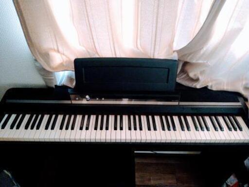 【値下げ】電子ピアノ　KORG SP-170DX(中古)　椅子・ペダル付き