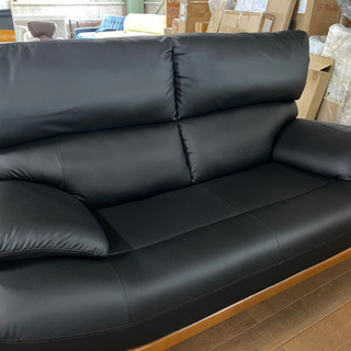 座り心地抜群のソファー！肌触り抜群のソフトレザーk！12万円ヲ21800