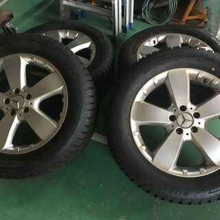 BLIZZAK DM-V3 255/55R18 2019年製造 メルセデス・ベンツ Mクラス(2007 