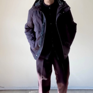 +J ／ ハイブリッドダウンオーバーサイズパーカ