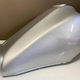 (*^▽^)/★YAMAHA・DY50タンク★シルバー塗装★