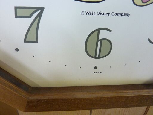 レトロ ミッキー ミニー 掛け時計 Quartz Disney Time Ken 鬼無の時計 掛け時計 の中古あげます 譲ります ジモティーで不用品の処分