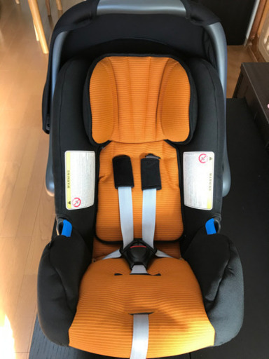 極美品☆コンビ ミニマグランデ チャイルドシート ブラウンプレッソ