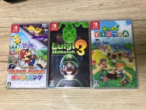 switchソフトまとめ売り　どう森　マリオ　ルイージ